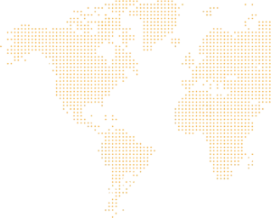 Mapa do mundo pontilhado